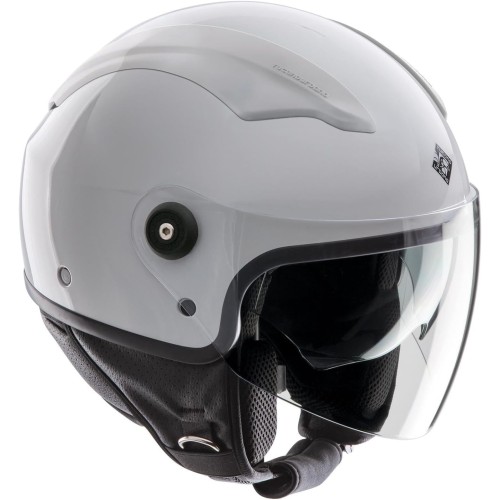 EL'TOP Ghiaccio Lucido | Casco Demi-Jet Tucano Urbano