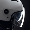 EL'TOP Ghiaccio Lucido | Casco Demi-Jet Tucano Urbano
