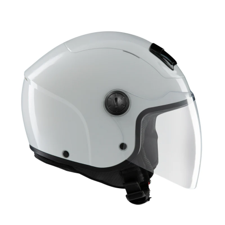 EL'KID Bianco Lucido | Casco Demi-Jet Bambino Tucano Urbano