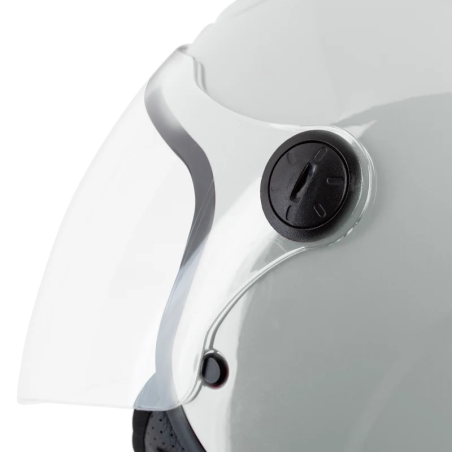 EL'KID Bianco Lucido | Casco Demi-Jet Bambino Tucano Urbano