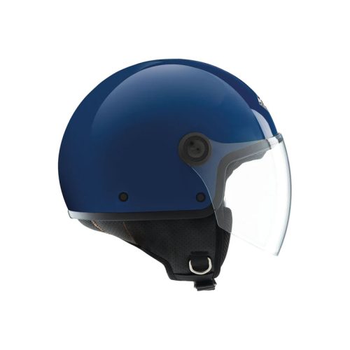 EL'JETTIN 6.0 Blu Scuro Lucido | Casco Demi-Jet Tucano Urbano