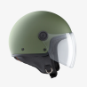 EL'JETTIN 6.0 Verde Airborne Opaco | Casco Demi-Jet Tucano Urbano