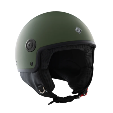 EL'JETTIN 6.0 Verde Airborne Opaco | Casco Demi-Jet Tucano Urbano