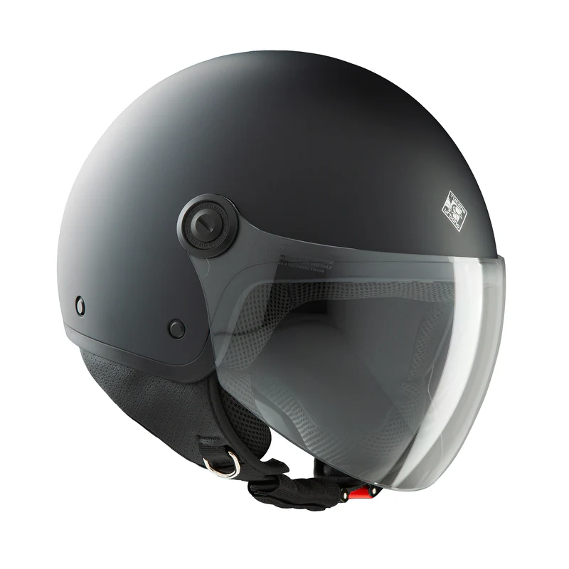 EL'JETTIN 6.0 Grigio Carbone Opaco | Casco Demi-Jet Tucano Urbano