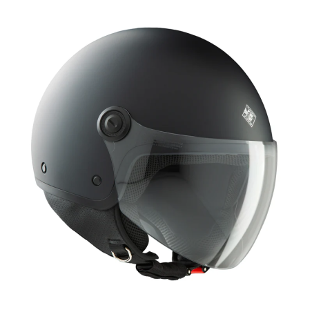 EL'JETTIN 6.0 Grigio Carbone Opaco | Casco Demi-Jet Tucano Urbano