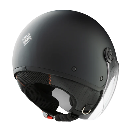 EL'JETTIN 6.0 Grigio Carbone Opaco | Casco Demi-Jet Tucano Urbano