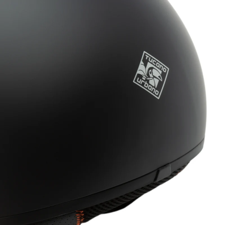 EL'JETTIN 6.0 Grigio Carbone Opaco | Casco Demi-Jet Tucano Urbano