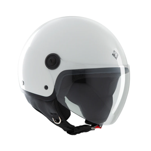 EL'JETTIN 6.0 Bianco Ghiaccio Lucido | Casco Demi-Jet Tucano Urbano