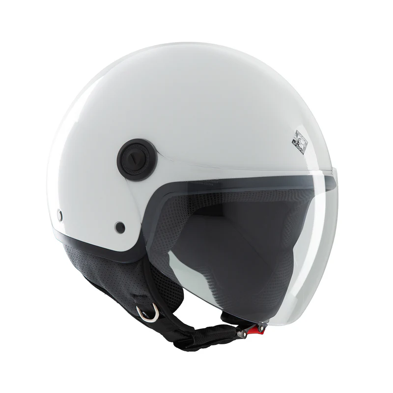 EL'JETTIN 6.0 Bianco Ghiaccio Lucido | Casco Demi-Jet Tucano Urbano