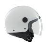 EL'JETTIN 6.0 Bianco Ghiaccio Lucido | Casco Demi-Jet Tucano Urbano
