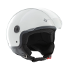 EL'JETTIN 6.0 Bianco Ghiaccio Lucido | Casco Demi-Jet Tucano Urbano