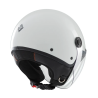 EL'JETTIN 6.0 Bianco Ghiaccio Lucido | Casco Demi-Jet Tucano Urbano