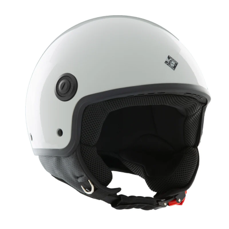 EL'JETTIN 6.0 Bianco Ghiaccio Lucido | Casco Demi-Jet Tucano Urbano