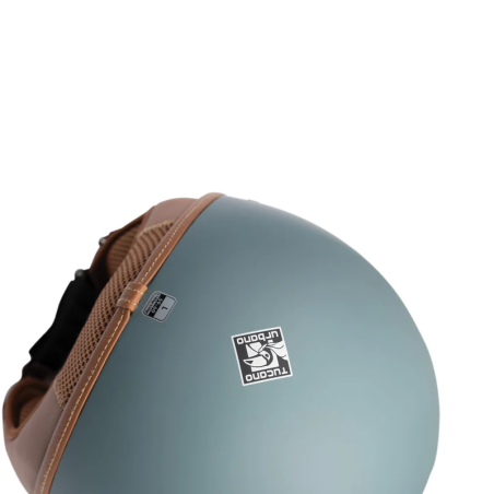EL'JETTIN 6.0 Blu Petrolio Opaco | Casco Demi-Jet Tucano Urbano