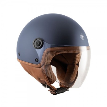 EL'JETTIN 6.0 Blu Scuro Opaco | Casco Demi-Jet Tucano Urbano