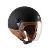 EL'JETTIN 6.0 Nero Opaco | Casco Demi-Jet Tucano Urbano