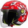 Casco Jet Junior LS2 Funny II Paws rosso opaco | Motorsport Store