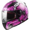 Casco Integrale LS2 Rapid II Poppies Rosa | Motorsport Store