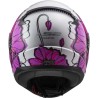 Casco Integrale LS2 Rapid II Poppies Rosa | Motorsport Store