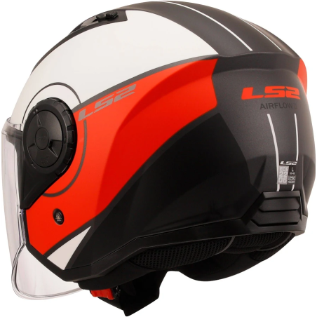 Casco Jet LS2 Airflow II Cover opaco | Motorsport Store