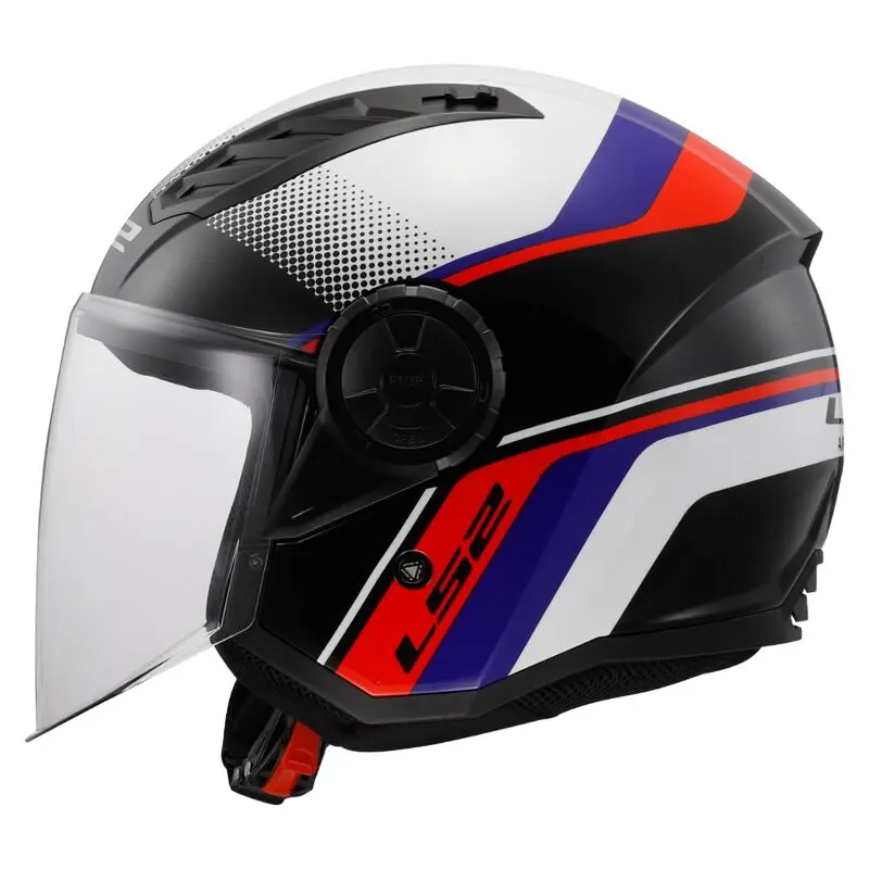 Casco Jet LS2 Airflow II Rush lucido | Motorsport Store