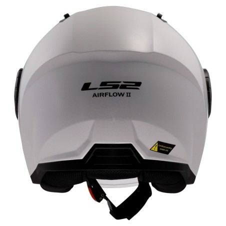 Casco Jet LS2 Airflow II Bianco lucido | Motorsport Store