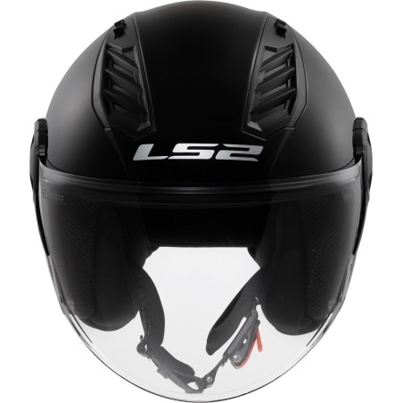 Casco Jet LS2 Airflow II Nero lucido | Motorsport Store