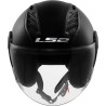 Casco Jet LS2 Airflow II Nero lucido | Motorsport Store