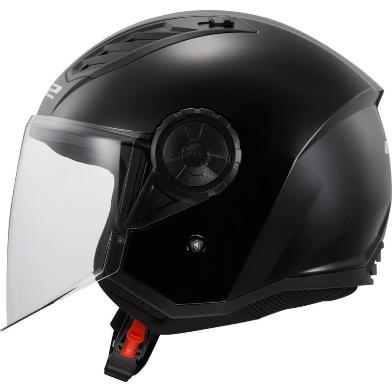 Casco Jet LS2 Airflow II Nero lucido | Motorsport Store