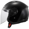 Casco Jet LS2 Airflow II Nero lucido | Motorsport Store