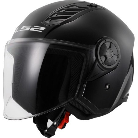 Casco Jet LS2 Airflow II Nero lucido | Motorsport Store