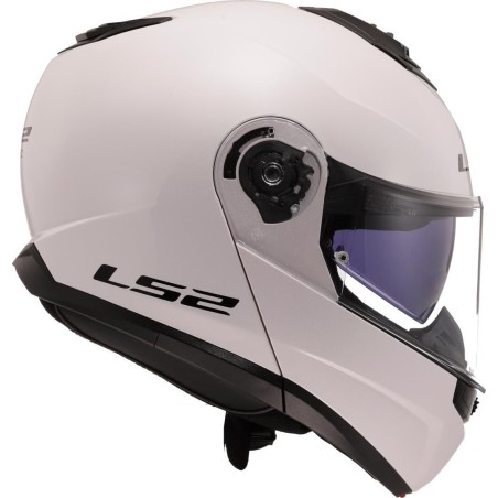 Casco Modulare LS2 Strobe II Bianco lucido | Motorsport Store