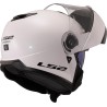 Casco Modulare LS2 Strobe II Bianco lucido | Motorsport Store