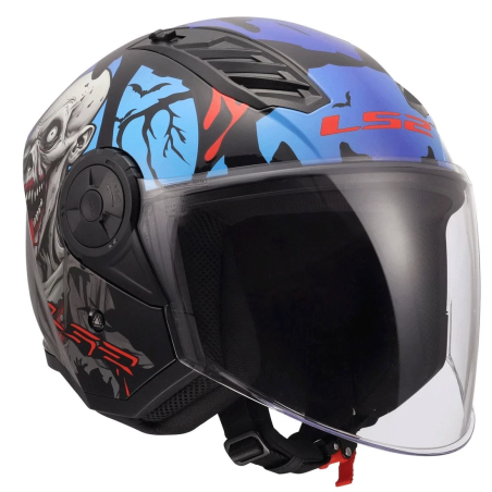 Casco Integrale LS2 Rapid III Zombie II lucido | Motorsport Store