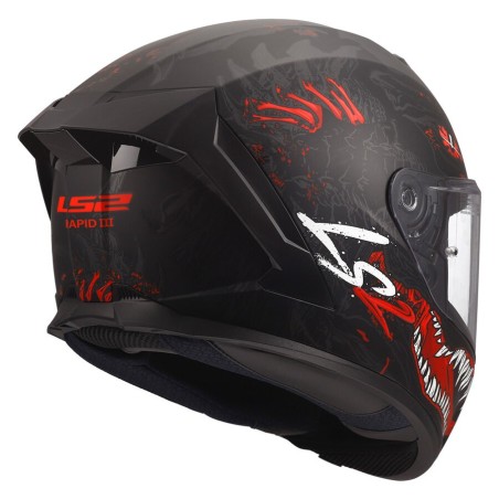Casco Integrale LS2 Rapid III Kaiju II opaco | Motorsport Store
