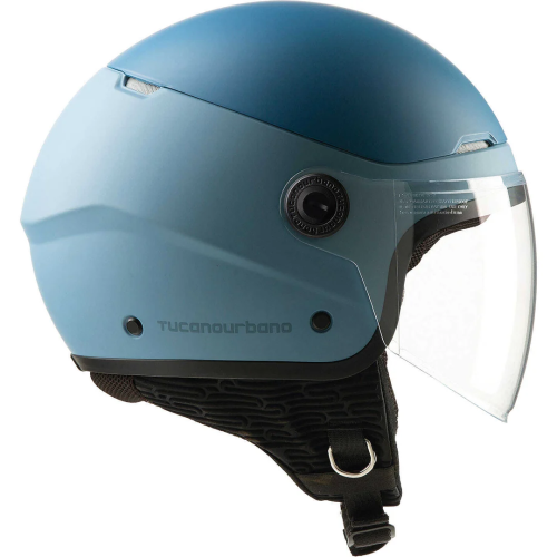 EL'POP Blu Scuro Opaco | Casco Demi-Jet Tucano Urbano