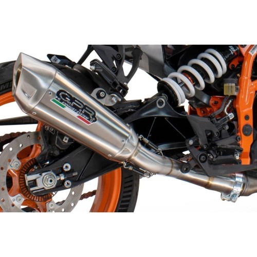Scarico GPR GP-Revo Titanium per Kawasaki Z 650 dal 2023 al 2025 racin