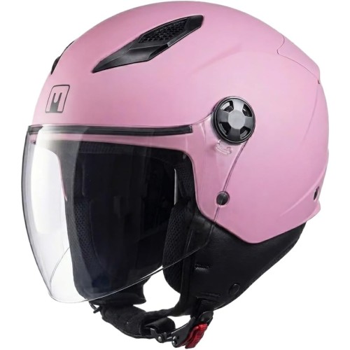 Casco demi-jet MPH Star Rosa opaco ECE 22.06