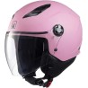 Casco demi-jet MPH Star Rosa opaco ECE 22.06