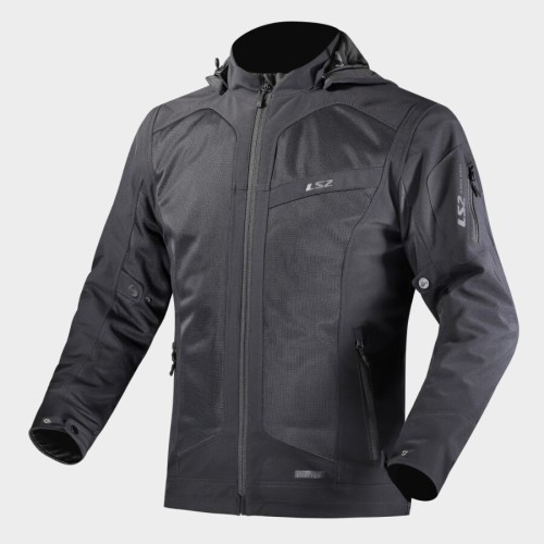Giacca Moto Uomo LS2 Bolton Air Black | Motor Sport