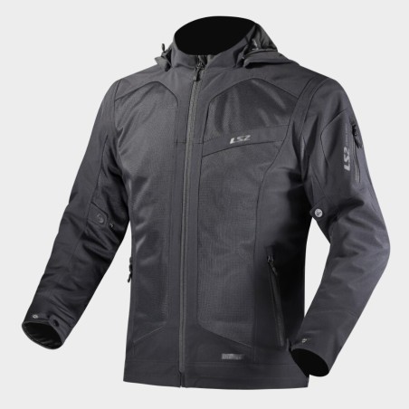 Giacca Moto Uomo LS2 Bolton Air Black | Motor Sport