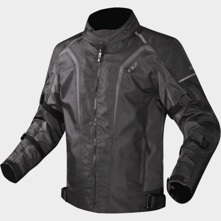 Giacca Moto Uomo LS2 Sepang Black Dark Grey | Motor Sport