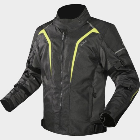 Giacca Moto Uomo LS2 Sepang Black Grey Hi-Vi | Motor Sport