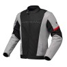Giacca Moto Uomo Modeka Jano Air Black/Light Grey | Motor Sport