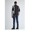 Giacca Moto Uomo Modeka Jano Air Black/Light Grey | Motor Sport
