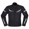 Giacca Moto Uomo Modeka Yannik Air Black/White | Motor Sport