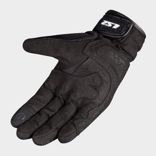 Guanti Moto Uomo LS2 KUBRA Estivi Ventilati con Protezioni Nero