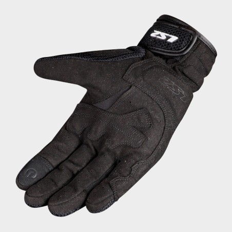 Guanti Moto Uomo LS2 KUBRA Estivi Ventilati con Protezioni Nero
