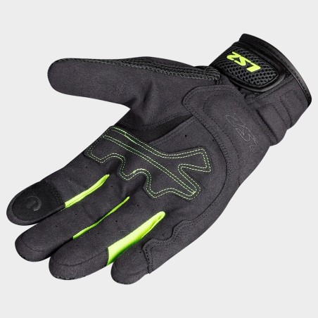 Guanti Moto Uomo LS2 KUBRA Estivi Ventilati con Protezioni Antracite/G