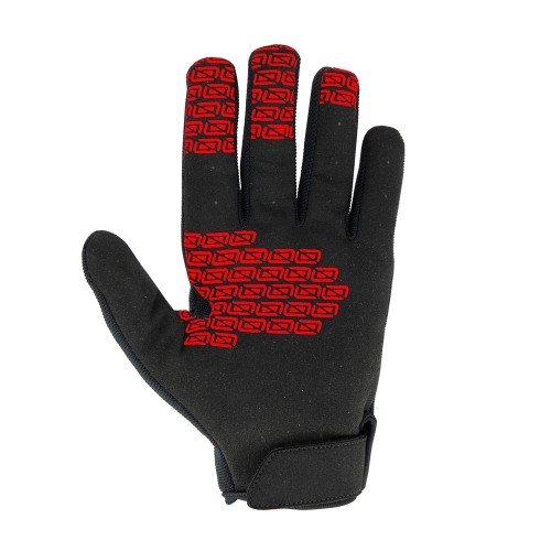 Guanti Moto OSONE GAN003R Estivi con Protezioni e Touchscreen Nero/Ros